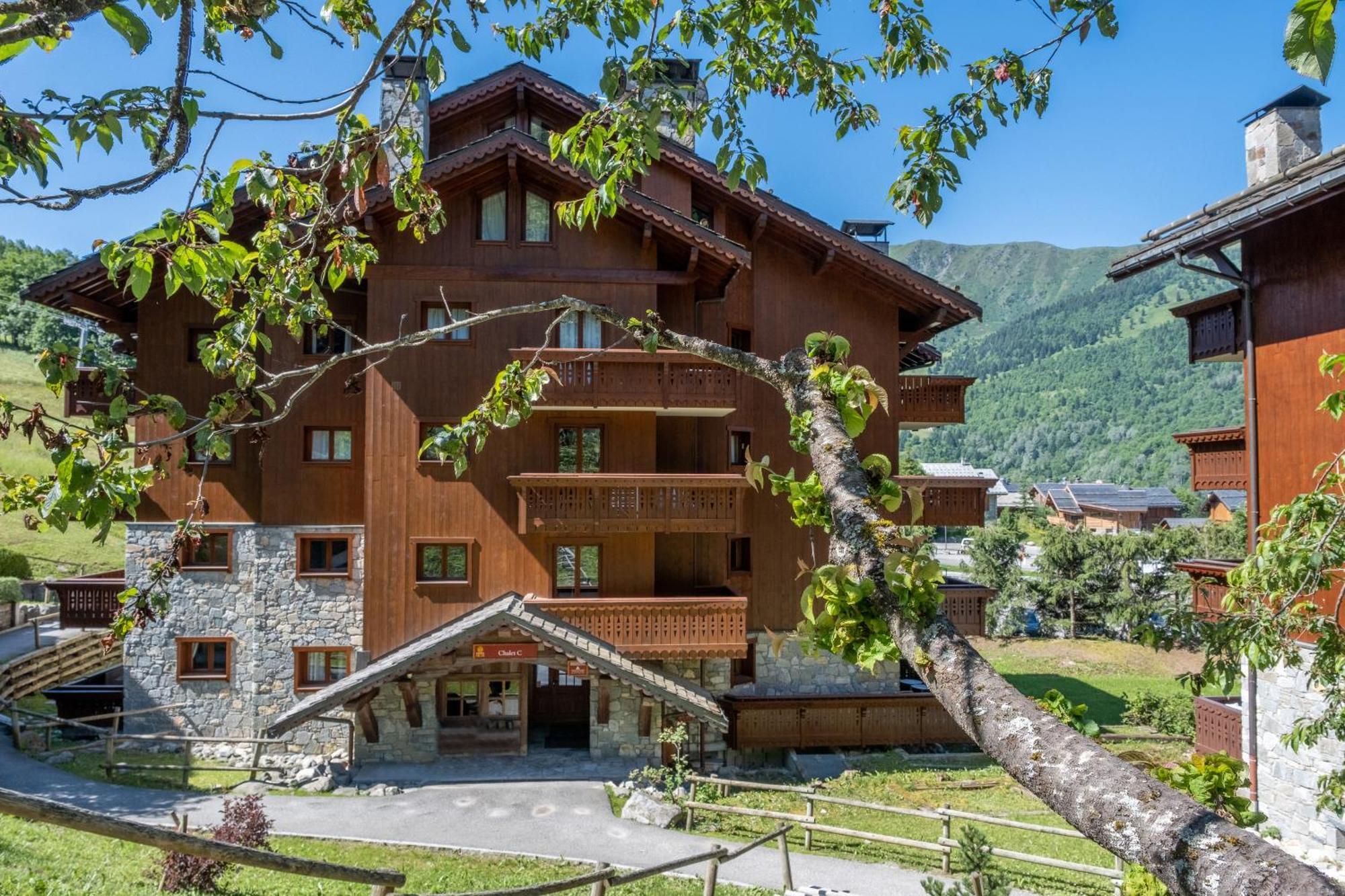 Residence Pierre & Vacances Premium Les Fermes De Meribel Bagian luar foto