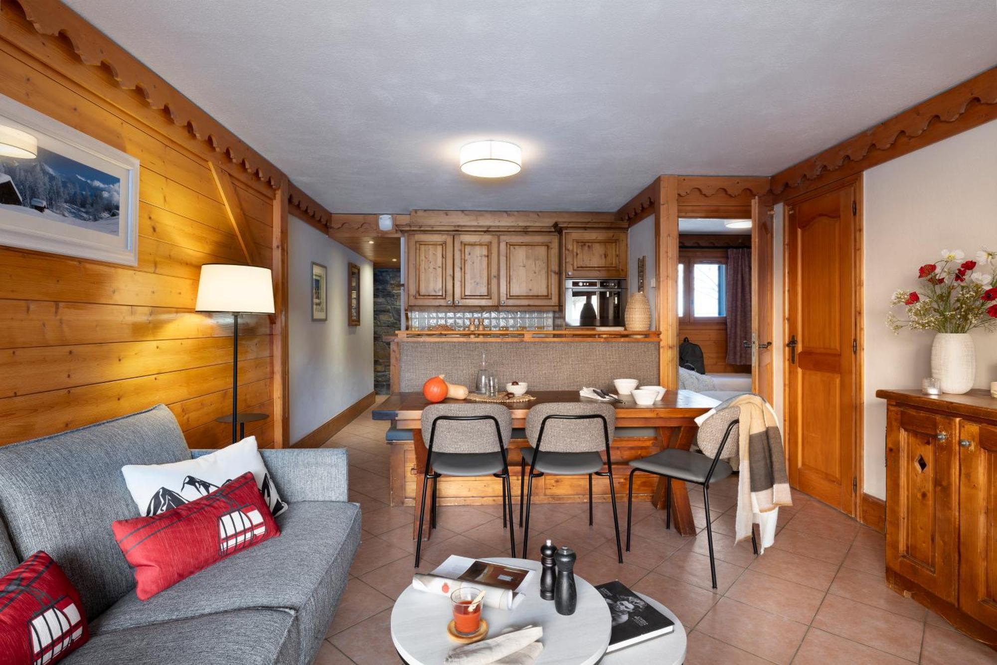 Residence Pierre & Vacances Premium Les Fermes De Meribel Bagian luar foto