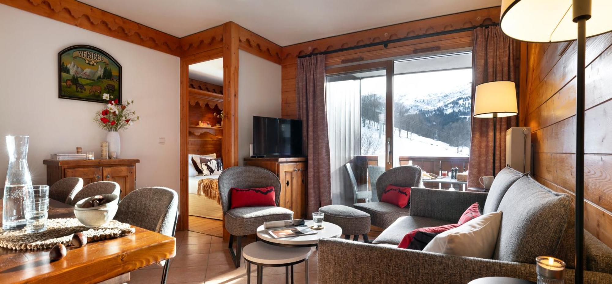 Residence Pierre & Vacances Premium Les Fermes De Meribel Bagian luar foto