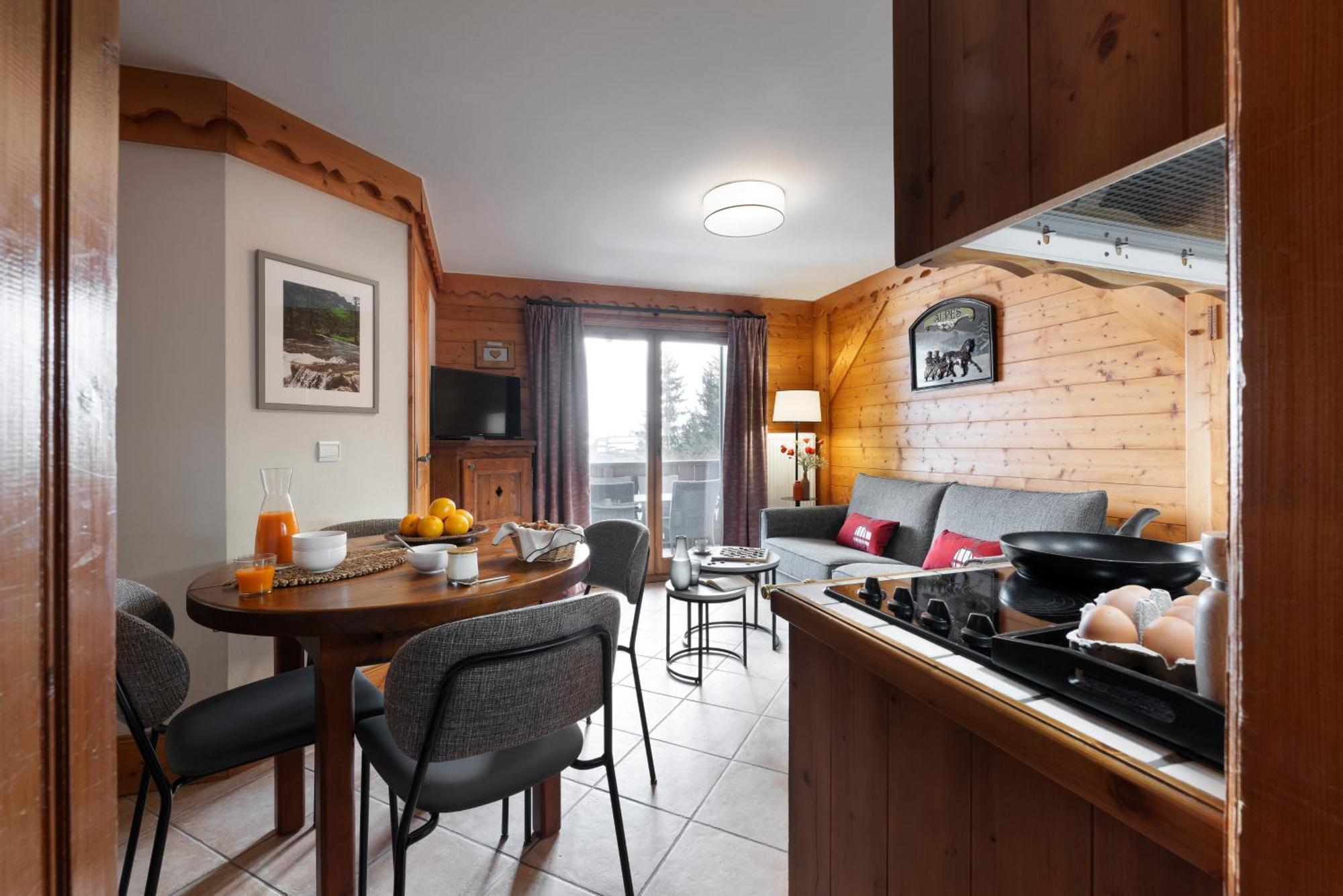 Residence Pierre & Vacances Premium Les Fermes De Meribel Bagian luar foto